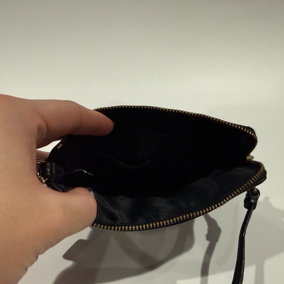 Coach Black Leather Wristlet - Picture 7 of 11